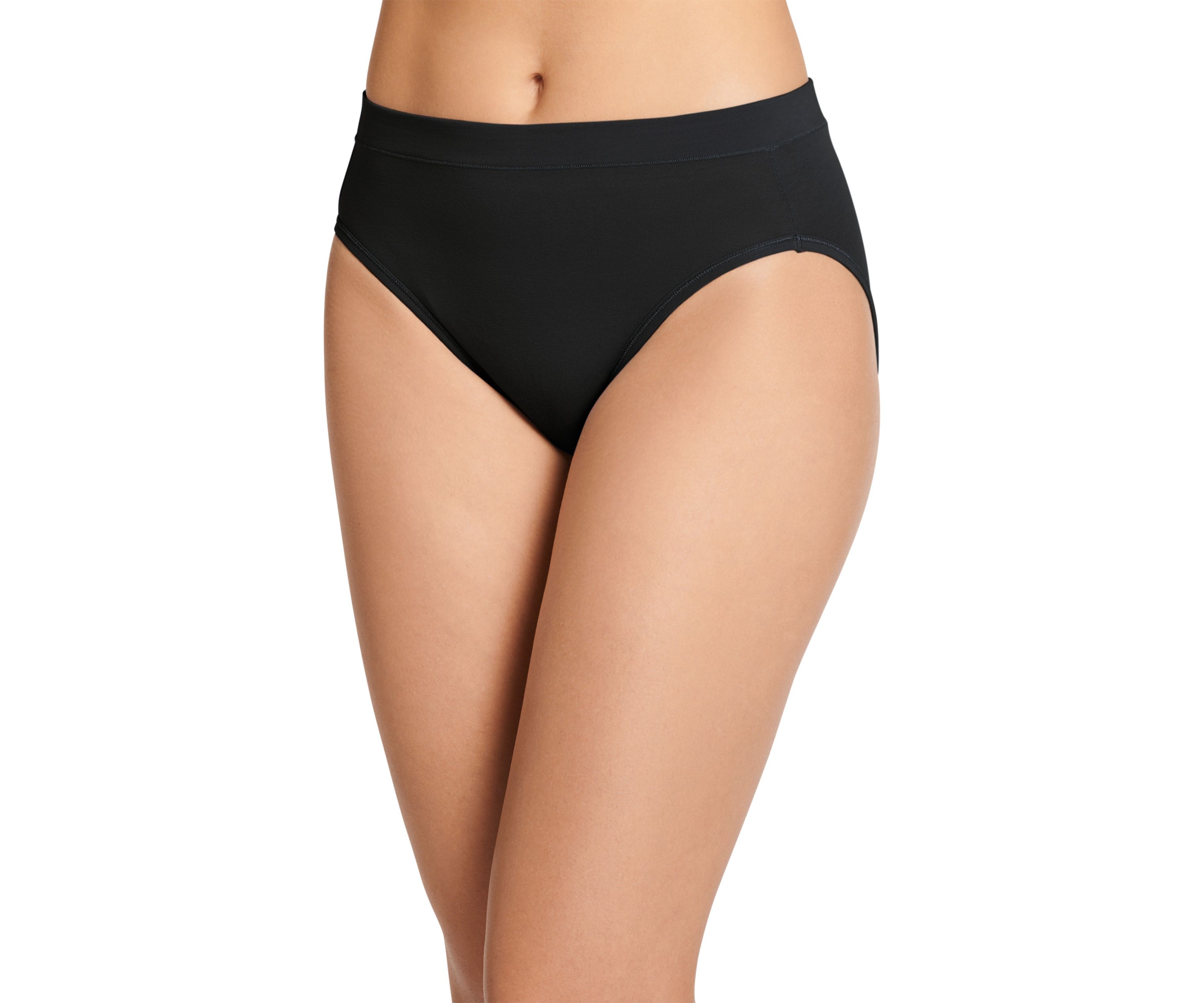 Cotton Stretch Hi Cut Briefs 