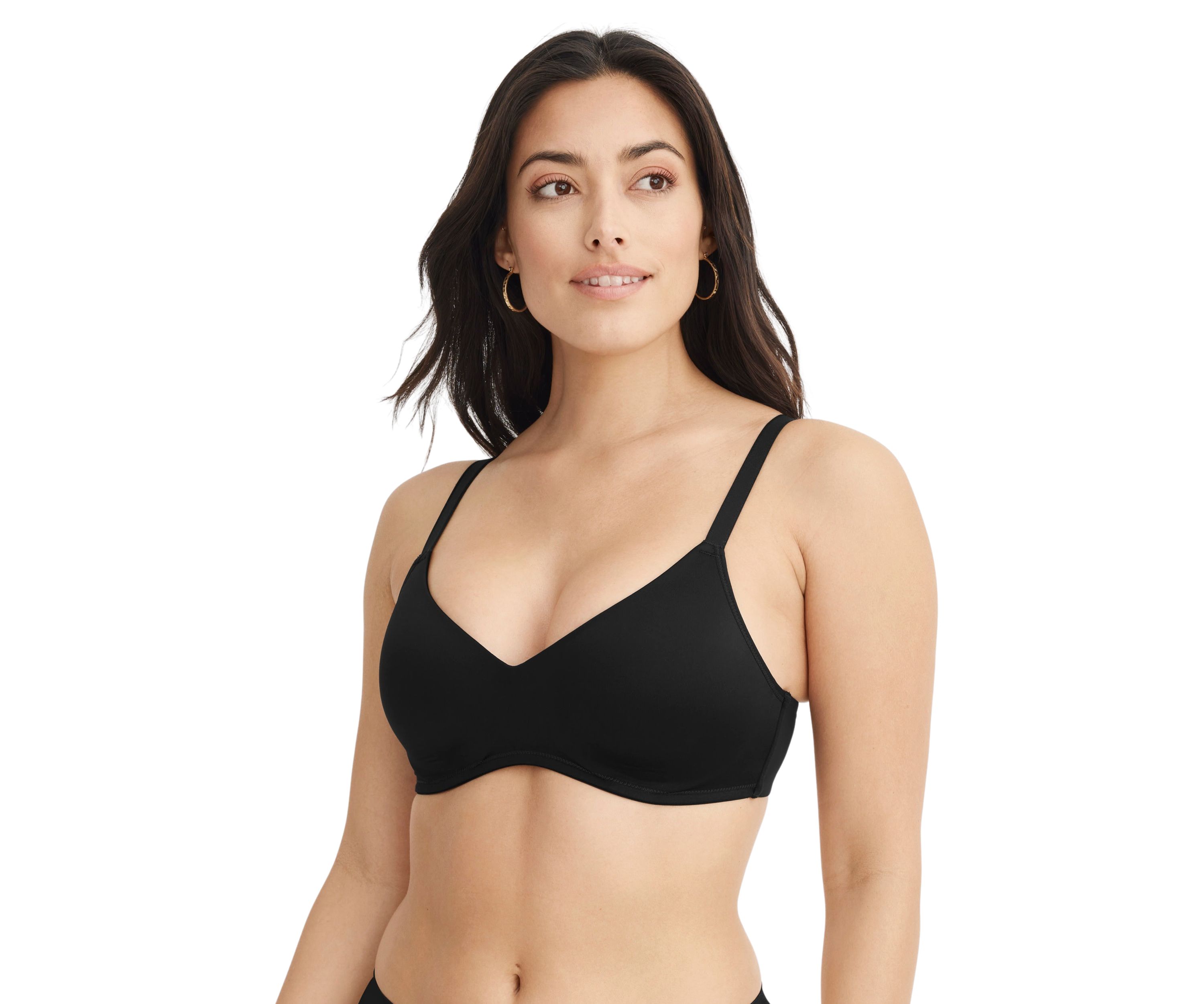 Smooth & Sleek Microfiber Full Coverage Wire-Free T-Shirt Bra