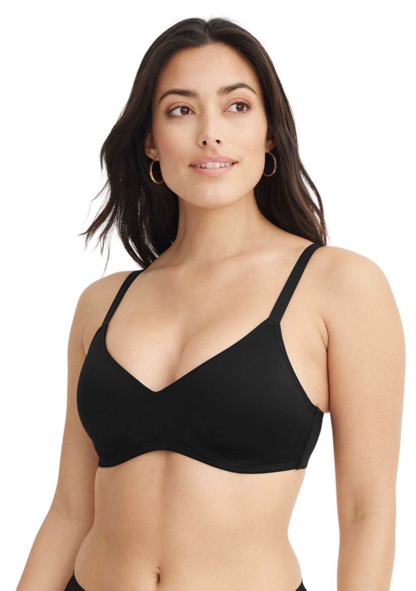 Smooth & Sleek Microfiber Full Coverage Wire-Free T-Shirt Bra