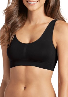 Jockey Women's Modern Micro SeamfreeÂ® Bralette, Black, X-Large -  0037882329615