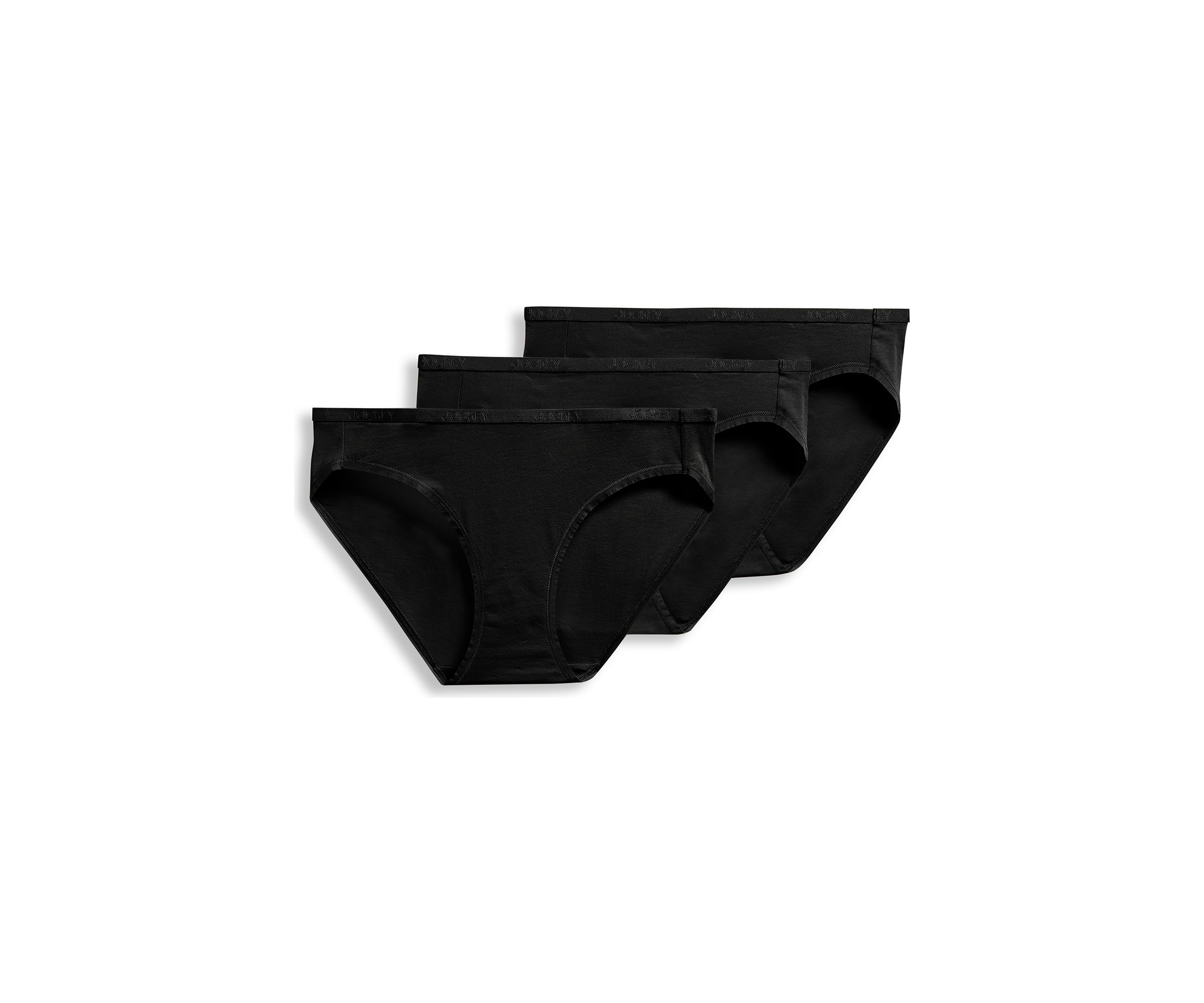 Organic Cotton Stretch Logo Bikini - 3 Pack