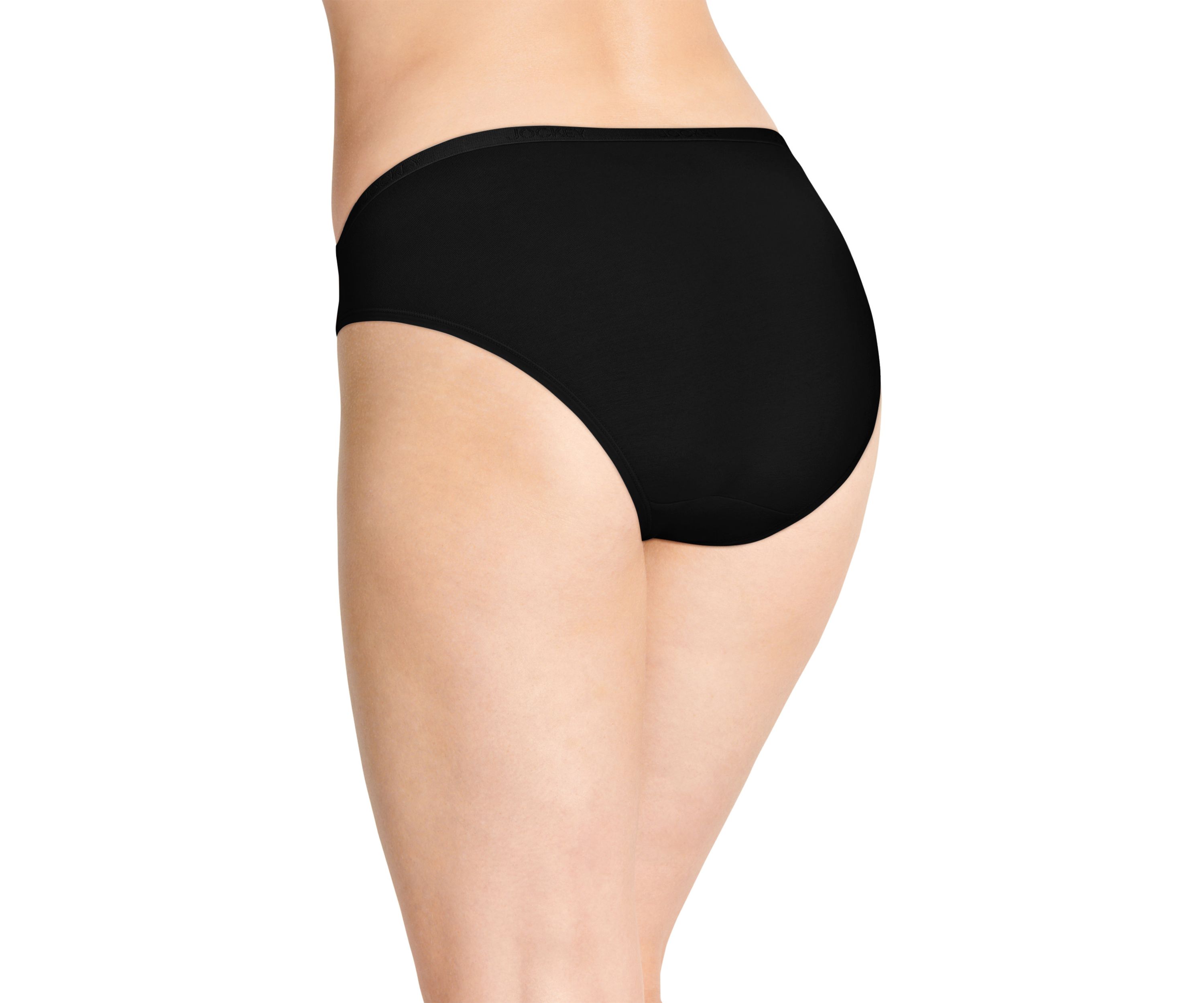 Organic Cotton Stretch Logo Bikini - 3 Pack