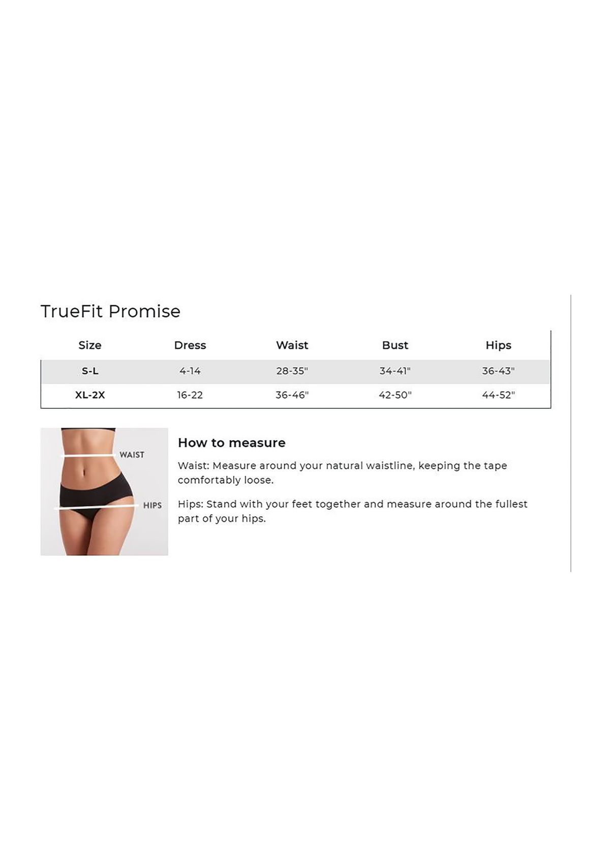 TrueFit Promise Cami    