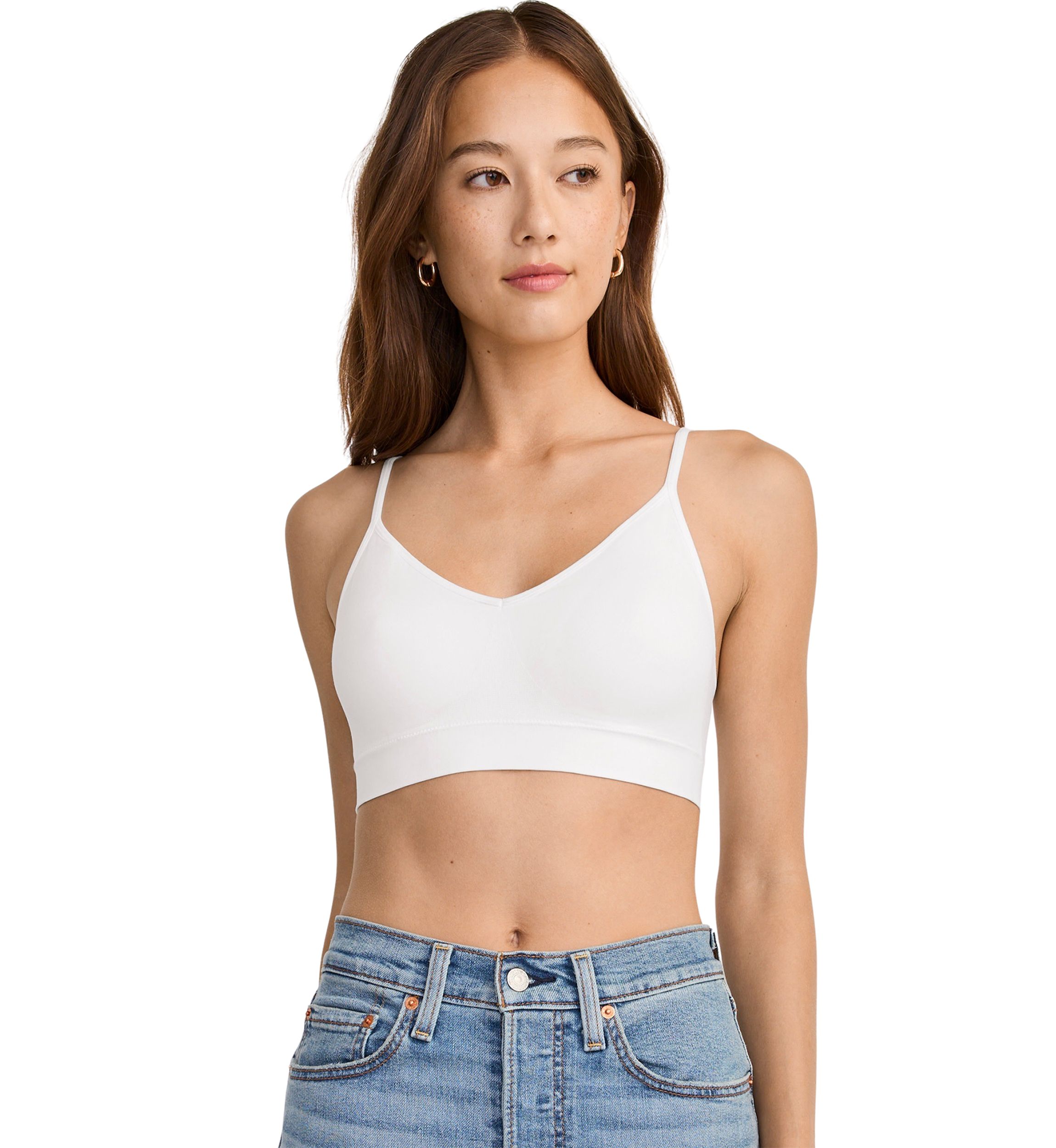 Seamfree® Stretch Cami Strap Bralette