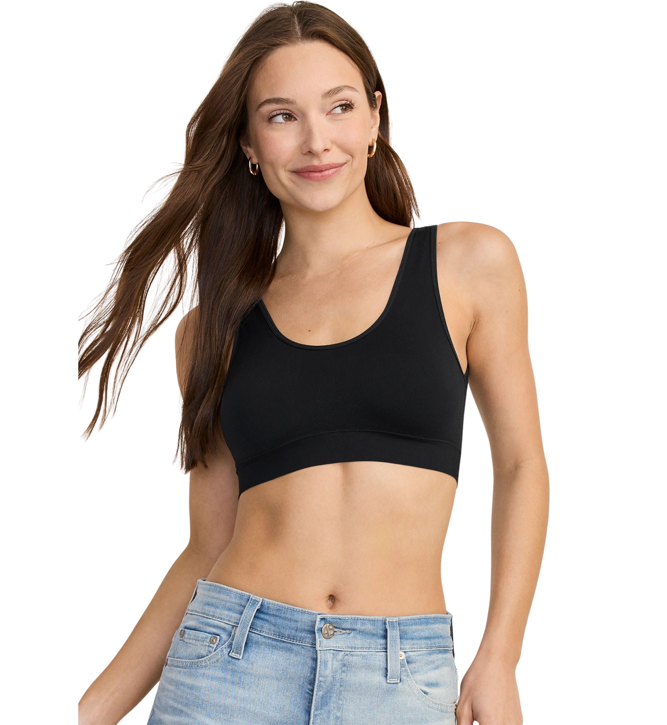 Seamfree® Stretch Tank Strap Bralette