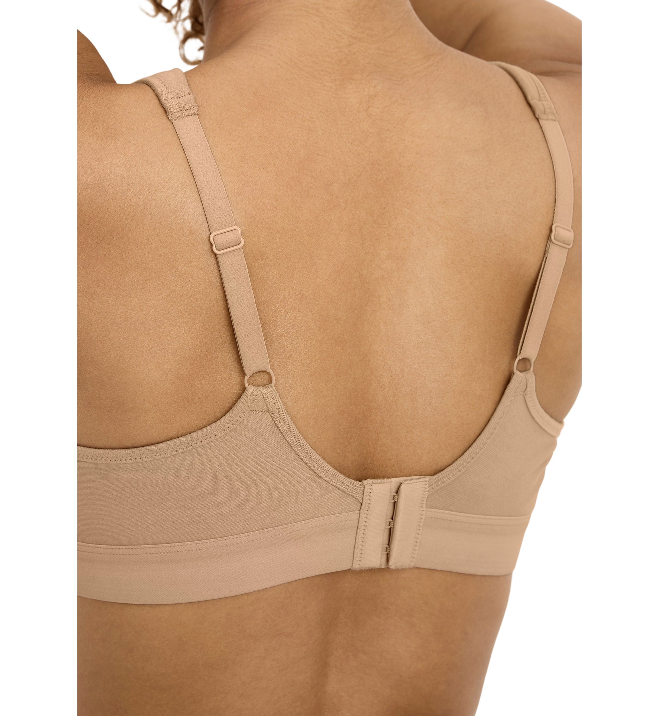 Cooling Cotton Blend Wirefree Full Coverage Bra