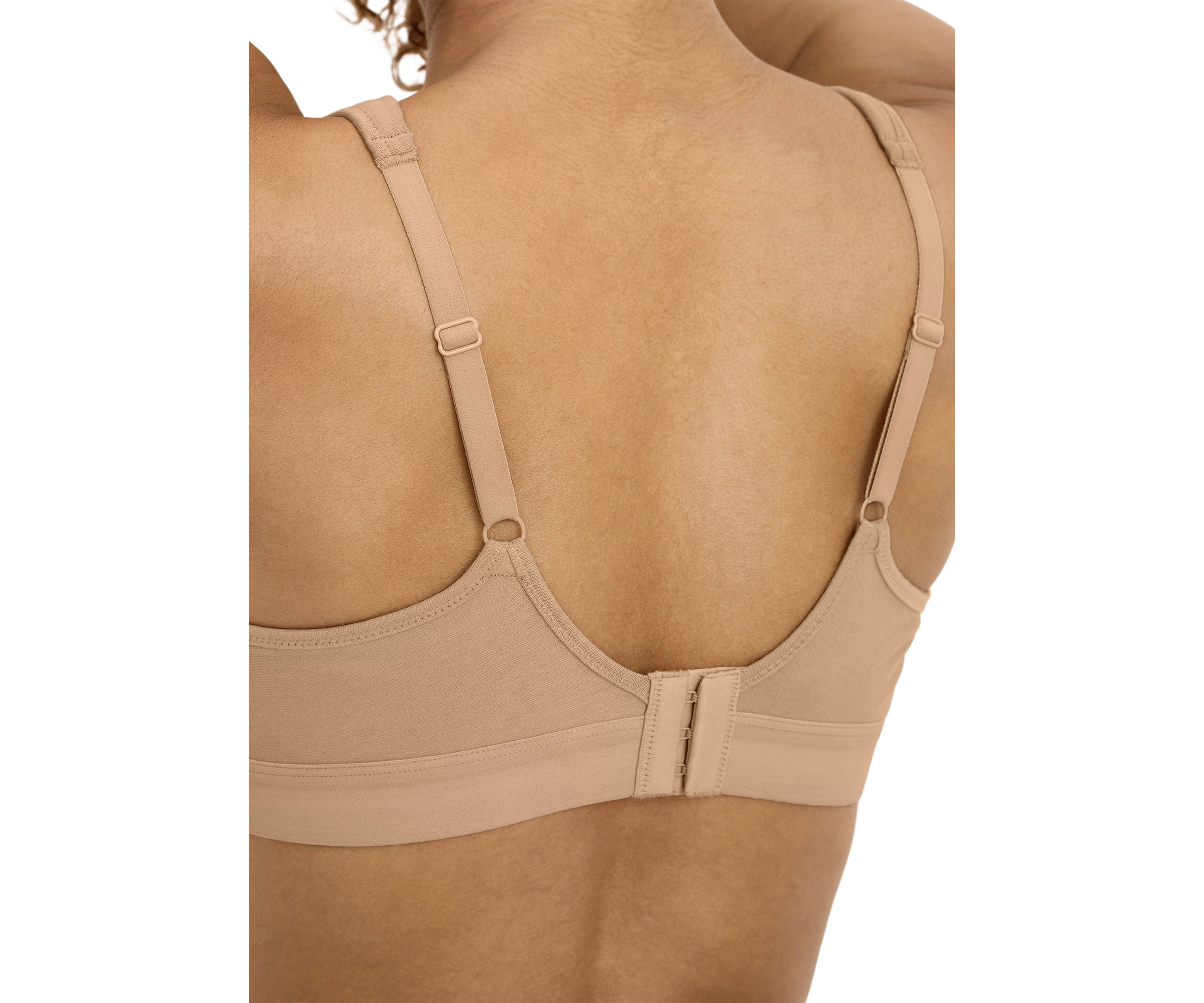 Cooling Cotton Blend Wirefree Full Coverage Bra
