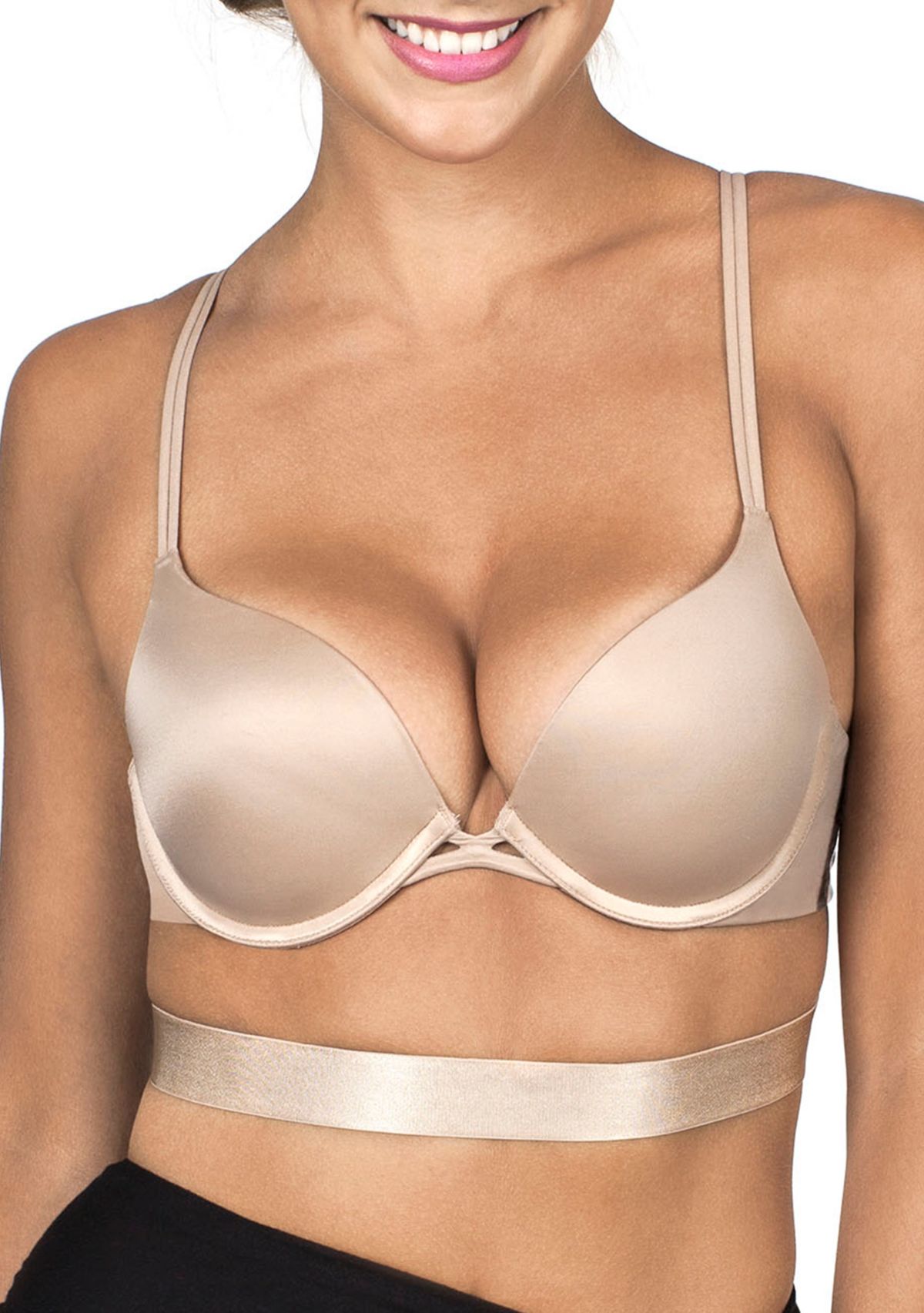 LOW BACK STRAP:One Size Fits All:NUDE