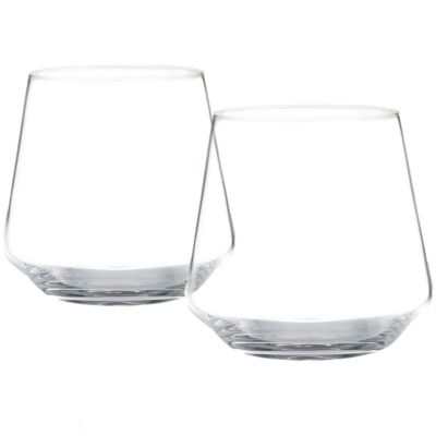 Whiskey Tumbler Glass 325ml, Flat Bottom Glasses, Glassware, Kitchen, Household