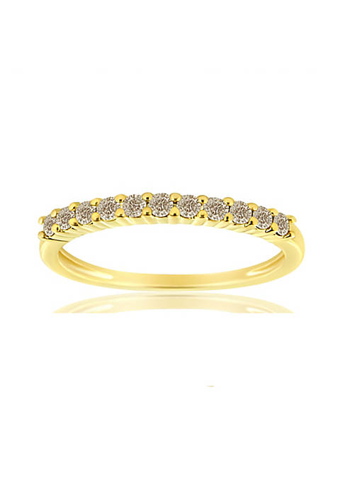 Haus of Brilliance 10K Yellow Gold Plated .925