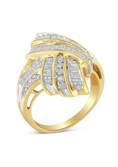 Haus of Brilliance 10K Yellow Gold Plated .925