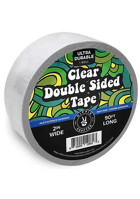 Hippie Crafter Clear Double Sided Tape 2&quot; Wide