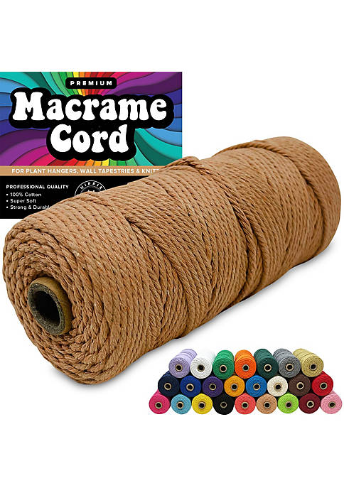 Hippie Crafter 100% Cotton Macrame 3mm Cord