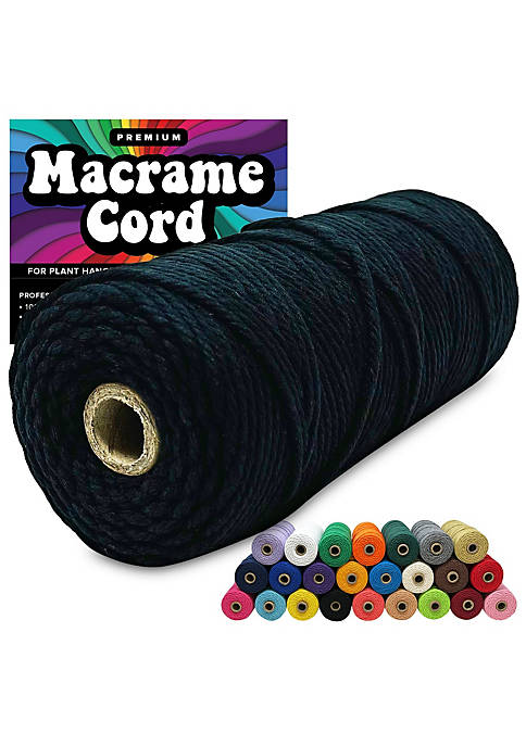 Hippie Crafter 100% Cotton Macrame 3mm Cord
