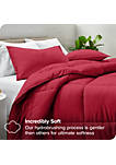 Comforter Set - Goose Down Alternative - Ultra-Soft - Hypoallergenic - All Season Breathable Warmth