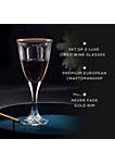 Windsor Crystal Red Wine Glasses - Set of 2