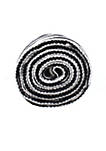 Large Zebra Pattern Knit Scarf