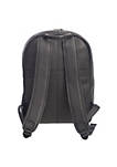 Slim Leather Backpack With Hidden Front Pocket