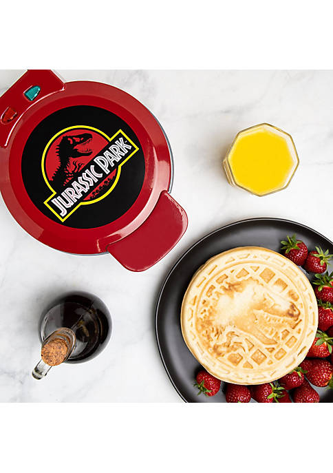 Uncanny Brands Jurassic Park Waffle Maker -  T-Rex