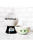 Uncanny Brands Star Wars The Mandalorian Popcorn Maker- Baby Yoda Kitchen Appliance