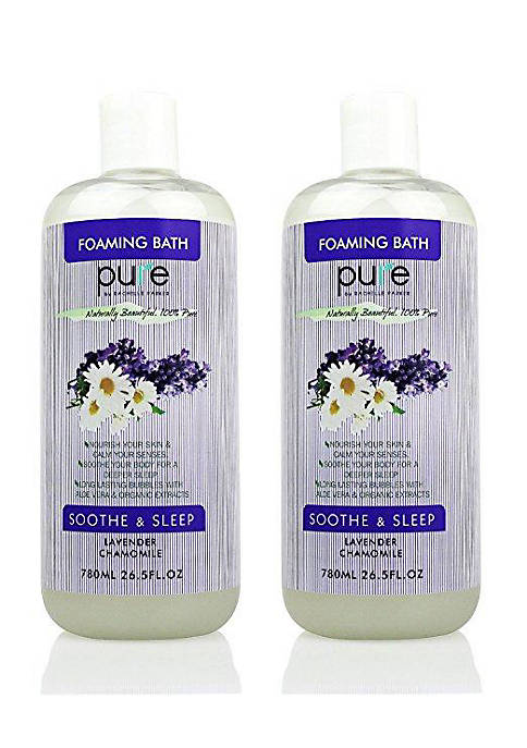 Pure Care Lavender and Chamomile Aromatherapy Bubble Bath