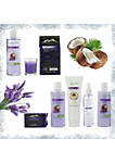 Lavender & Coconut Milk Spa Gift Basket for Women! Bath and Body Gift Basket. Natural & Home Spa Kit