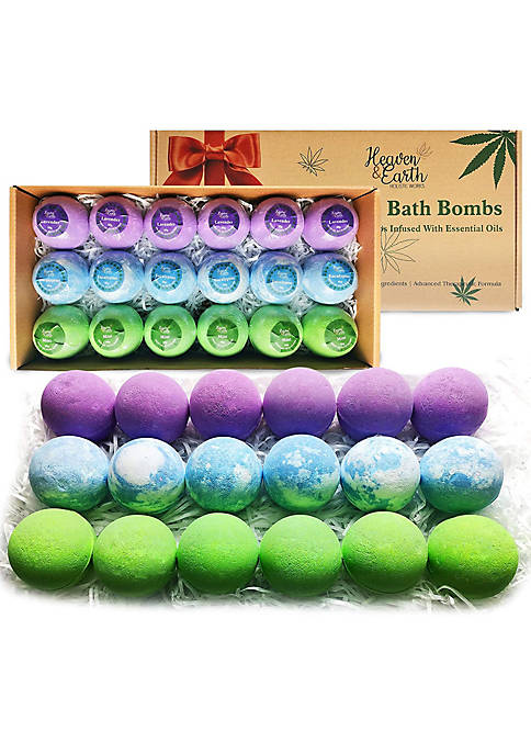 Pure Care Essential Oil Natural Bath Bombs Gift