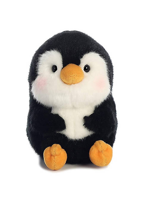 Aurora World Rolly Pet Peewee Penguin Plush, 5&quot;
