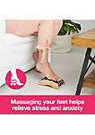 Wooden Foot Massager with Acupressure Rollers