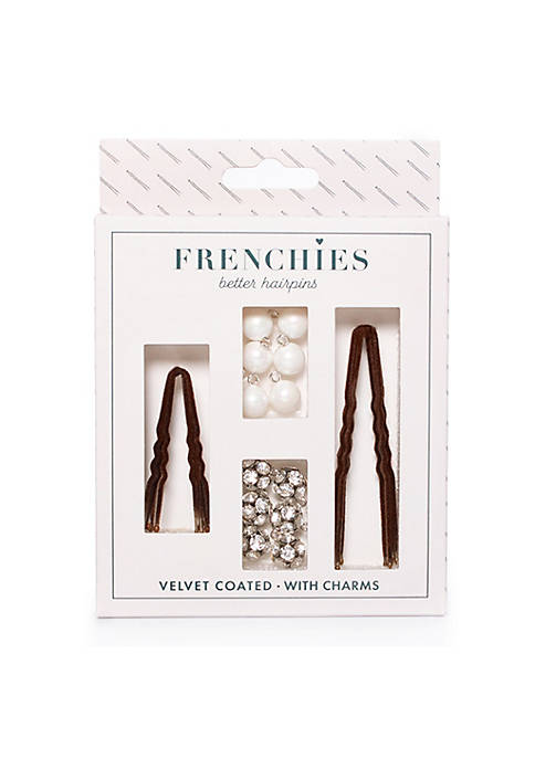 No-Slip Frenchies Velvet Hairpins