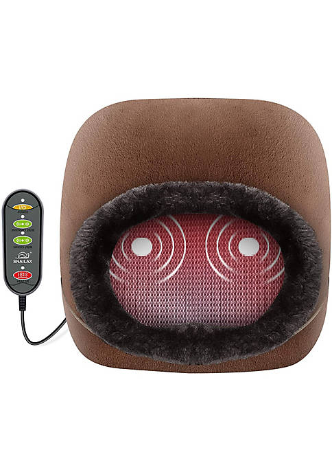 SNAILAX 3-in-1 Foot Warmer, Back Massager, and Foot