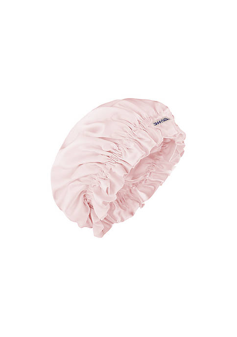 Shhh Silk, Pink Silk Sleep Bonnet