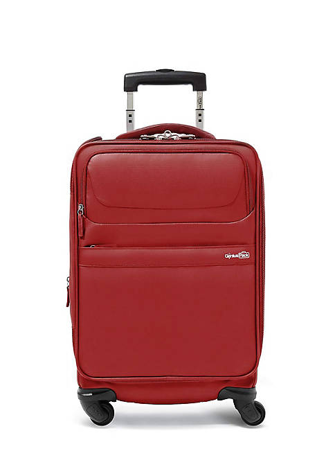 Genius Pack G4 22&quot; 4-Wheel Carry-On Luggage Hunter