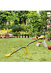 360 Degree Outdoor Kids Spinning Seesaw Playground Swivel Teeter Totter for Backyard Kids 3 10 Years Yellow