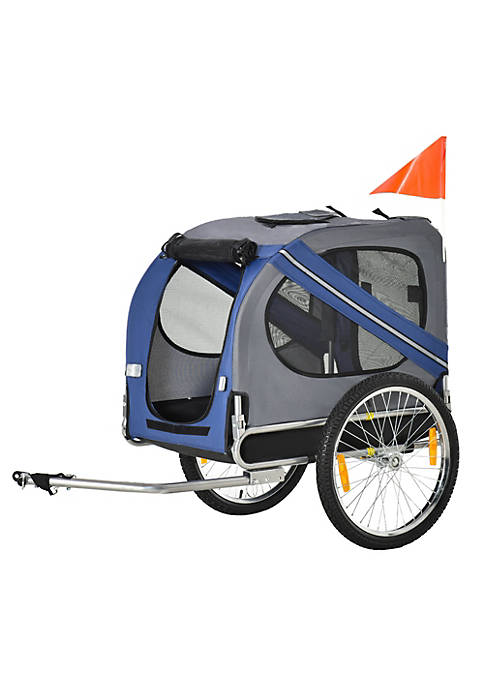 Aosom Dog Bike Trailer Pet Cart Bicycle Wagon