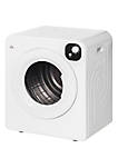 Compact Laundry Dryer Machine 1300W 3.22 Cu. Ft. Electric Portable Clothes Dryer with 7 Drying Modes for Apartment or Dorm White