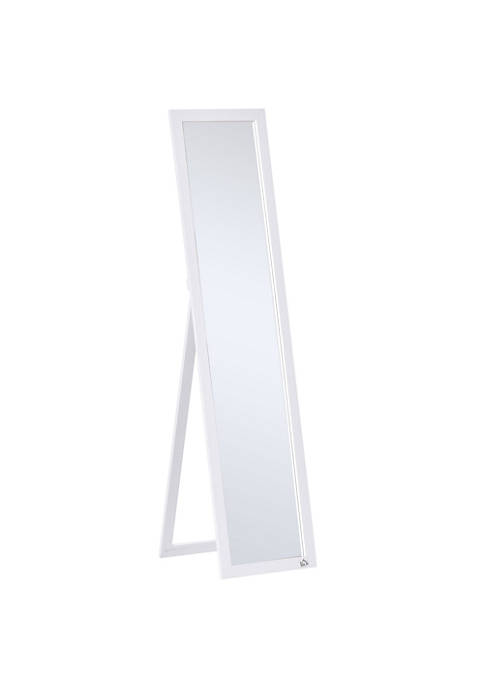 HOMCOM Full Length Glass Mirror Freestanding or Wall