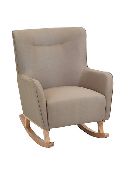 HOMCOM Modern Rocking Chair Sofa Armchair Modern Accent