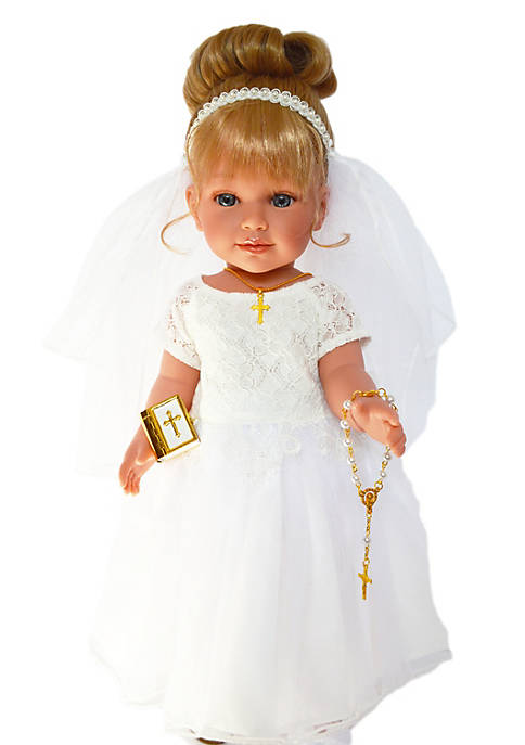 MBD Communion Gown Fits 18 Inch Girl Dolls
