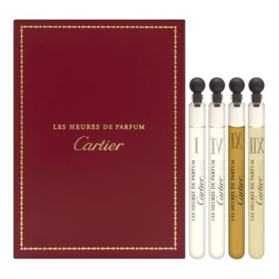 Cartier Les Heures De Parfum Collection 4 Piece Miniature Set