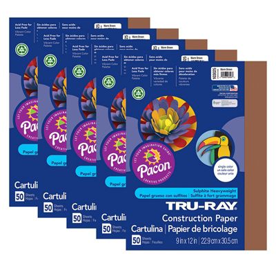 Pacon Tru-Ray Construction Paper - 12 x 18, Almond, 50 Sheets