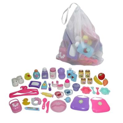 50pc Barbie Accessories Organizer Kit ~ Shoes, Jewelry, Hats, Purses,  Clothes ++