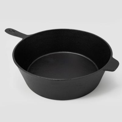 Cookpro 12 inch Cast Iron Chicken Fryer Pre-Seasoned