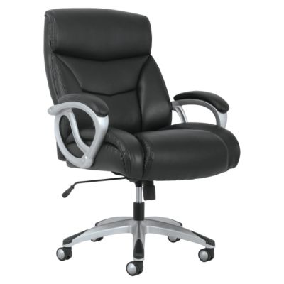 Hon Company 3-Forty-One Big And Tall Chair, Supports Up To 400 Lbs.,seat/ Back, Aluminum Base, Black -  888206724780