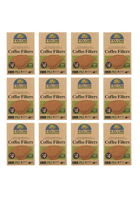 If You Care #4 Cone Coffee Filters