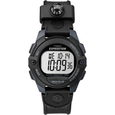 Timex Expedition Chrono/alarm/timer Watch - Black -  753048660605