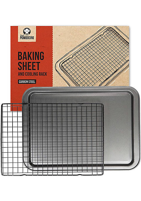 Chef Pomodoro Non-Stick Baking Sheet and Cooling Rack