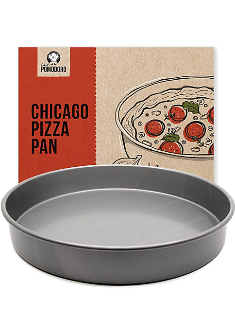 Chef Pomodoro Deep Dish Pizza Pan, Chicago Style