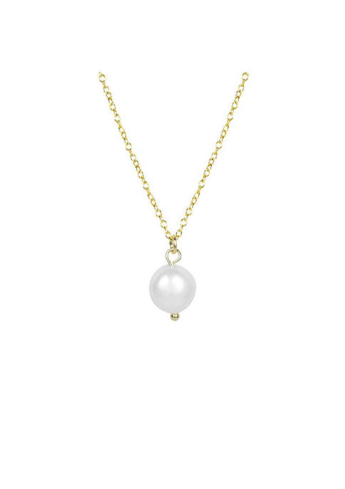 Katie Dean Jewelry Long Pearl Pendant Necklace