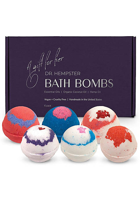Dr. Hempster Organic Bath Bomb Gift Set For